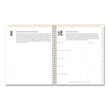 Blue Sky® Day Designer Tile Weekly/Monthly Planner, Geometric Artwork, 11 x 8.5, Blue/White Cover, 12-Month (Jan to Dec): 2025 (BLS10141125) Each
