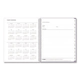 Rue Du Flore Weekly/Monthly Planner, Floral Artwork, 11 x 8.5, Jade/Lavender Cover, 12-Month (Jan to Dec): 2025 (BLS10160225) Each