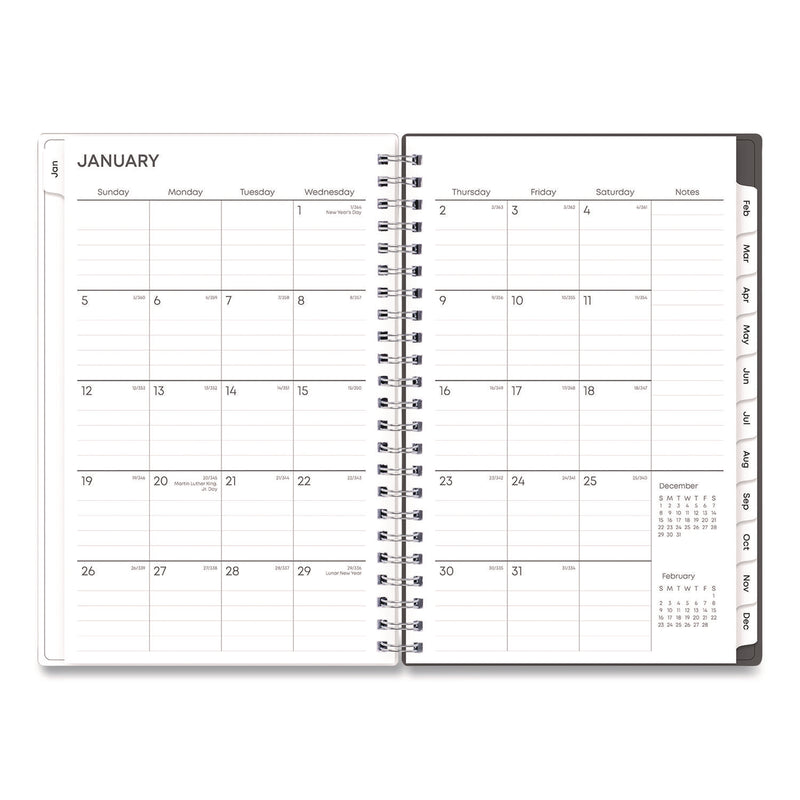 Montauk Weekly/Monthly Planner, Abstract Artwork, 8 x 5, Multicolor Cover, 12-Month (Jan to Dec): 2025 (BLS13387525) Each