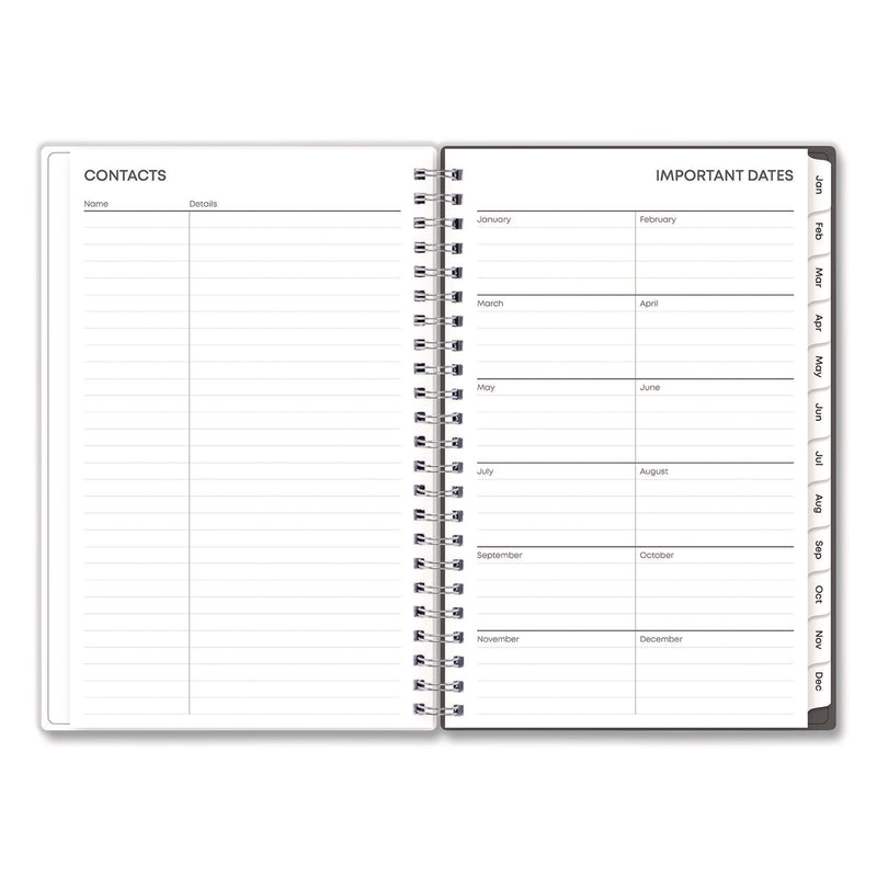 Montauk Weekly/Monthly Planner, Abstract Artwork, 8 x 5, Multicolor Cover, 12-Month (Jan to Dec): 2025 (BLS13387525) Each