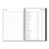 Montauk Weekly/Monthly Planner, Abstract Artwork, 8 x 5, Multicolor Cover, 12-Month (Jan to Dec): 2025 (BLS13387525) Each