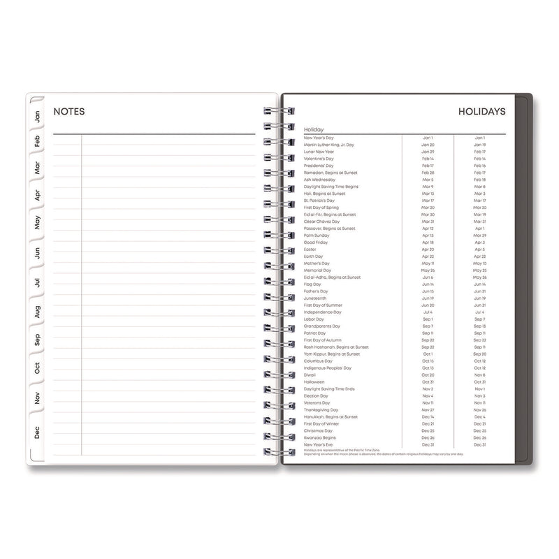 Montauk Weekly/Monthly Planner, Abstract Artwork, 8 x 5, Multicolor Cover, 12-Month (Jan to Dec): 2025 (BLS13387525) Each