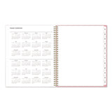 Blue Sky® Mimi Pink Weekly/Monthly Planner, Floral Artwork, 11 x 8.5, Pink/Blue/Rose Cover, 12-Month (Jan to Dec): 2025 (BLS13726425) Each