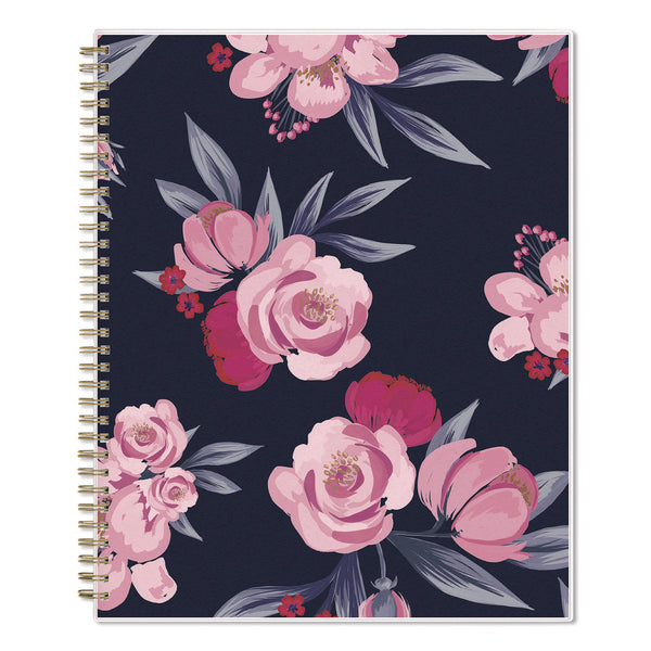 Blue Sky® Mimi Pink Weekly/Monthly Planner, Floral Artwork, 11 x 8.5, Pink/Blue/Rose Cover, 12-Month (Jan to Dec): 2025 (BLS13726425) Each
