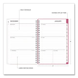 Blue Sky® BCA Orchid Weekly/Monthly Planner, Orchids Artwork, 8 x 5, White/Pink Cover, 12-Month (Jan to Dec): 2025 (BLS14208425) Each