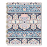 Cocorrina Weekly/Monthly Planner, Pastel Paisley Artwork, 11 x 8.5, Blue/Pink/White Cover, 12-Month (Jan to Dec): 2025 (BLS14369625) Each