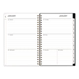 Blue Sky® Nevaeh Weekly/Monthly Planner, Wildflowers Artwork, 8 x 5, Multicolor/Black Cover, 12-Month (Jan to Dec): 2025 (BLS14394625) Each