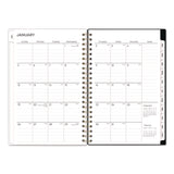 Blue Sky® Nevaeh Weekly/Monthly Planner, Wildflowers Artwork, 8 x 5, Multicolor/Black Cover, 12-Month (Jan to Dec): 2025 (BLS14394625) Each