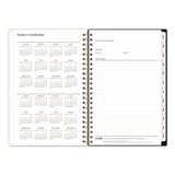 Blue Sky® Nevaeh Weekly/Monthly Planner, Wildflowers Artwork, 8 x 5, Multicolor/Black Cover, 12-Month (Jan to Dec): 2025 (BLS14394625) Each