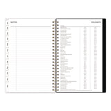Blue Sky® Nevaeh Weekly/Monthly Planner, Wildflowers Artwork, 8 x 5, Multicolor/Black Cover, 12-Month (Jan to Dec): 2025 (BLS14394625) Each