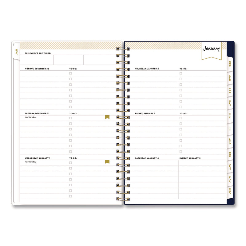 Day Designer Meadow Weekly/Monthly Planner, Wildflowers Artwork, 8 x 5, Multicolor Cover, 12-Month (Jan to Dec): 2025 (BLS14722425) Each