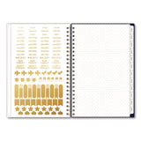 Day Designer Meadow Weekly/Monthly Planner, Wildflowers Artwork, 8 x 5, Multicolor Cover, 12-Month (Jan to Dec): 2025 (BLS14722425) Each