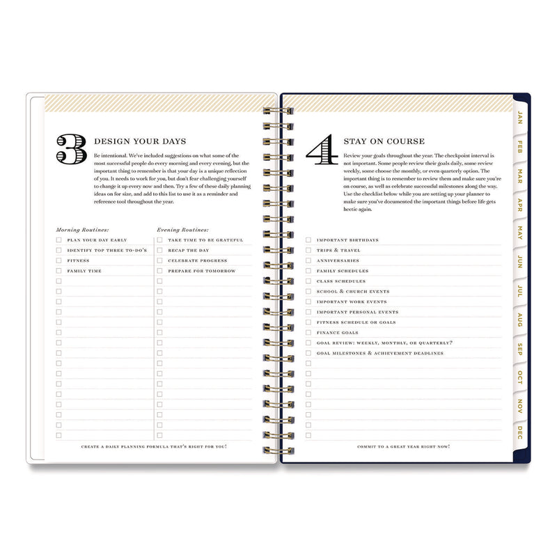 Day Designer Meadow Weekly/Monthly Planner, Wildflowers Artwork, 8 x 5, Multicolor Cover, 12-Month (Jan to Dec): 2025 (BLS14722425) Each