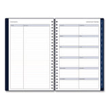 Passages Weekly/Monthly Planner, 8 x 5, Navy Blue Cover, 12-Month (Jan to Dec): 2025 (BLS14865725) Each