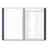 Passages Weekly/Monthly Planner, 8 x 5, Navy Blue Cover, 12-Month (Jan to Dec): 2025 (BLS14865725) Each