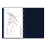 Passages Weekly/Monthly Planner, 8 x 5, Navy Blue Cover, 12-Month (Jan to Dec): 2025 (BLS14865725) Each