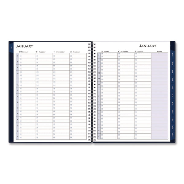 Blue Sky® Passages Weekly Appointment Book and Monthly Planner, 11 x 8.5, Navy Blue Cover, 12-Month (Jan to Dec): 2025 (BLS14865825) Each
