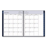 Blue Sky® Passages Weekly Appointment Book and Monthly Planner, 11 x 8.5, Navy Blue Cover, 12-Month (Jan to Dec): 2025 (BLS14865825) Each