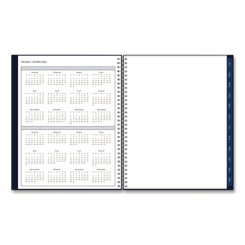 Blue Sky® Passages Weekly Appointment Book and Monthly Planner, 11 x 8.5, Navy Blue Cover, 12-Month (Jan to Dec): 2025 (BLS14865825) Each