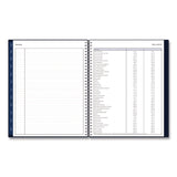 Blue Sky® Passages Weekly Appointment Book and Monthly Planner, 11 x 8.5, Navy Blue Cover, 12-Month (Jan to Dec): 2025 (BLS14865825) Each