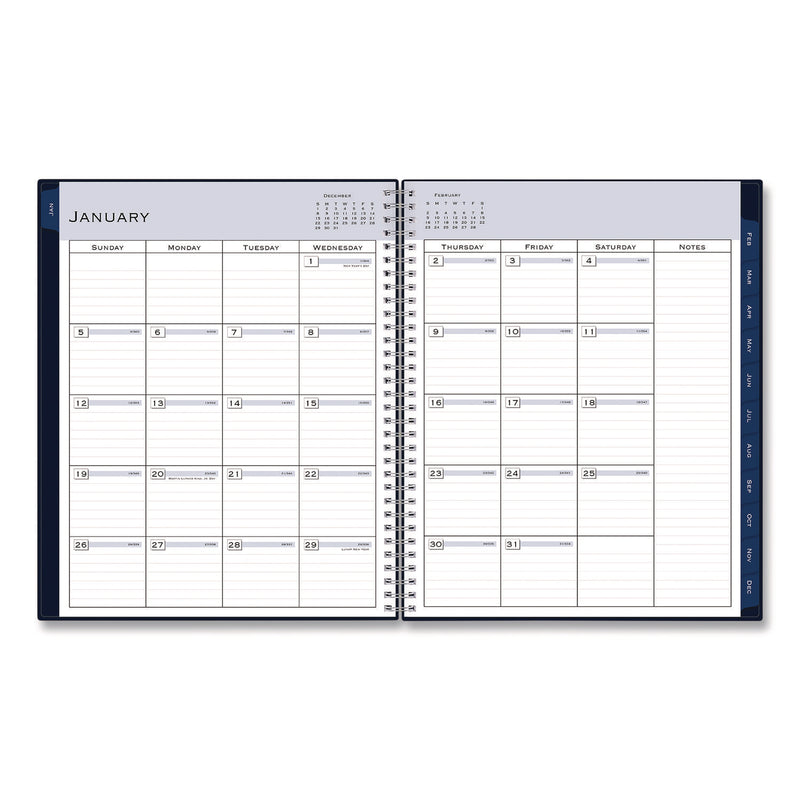 Blue Sky® Passages Weekly/Monthly Planner, 11 x 8.5, Navy Blue Cover, 12-Month (Jan to Dec): 2025 (BLS14865925) Each