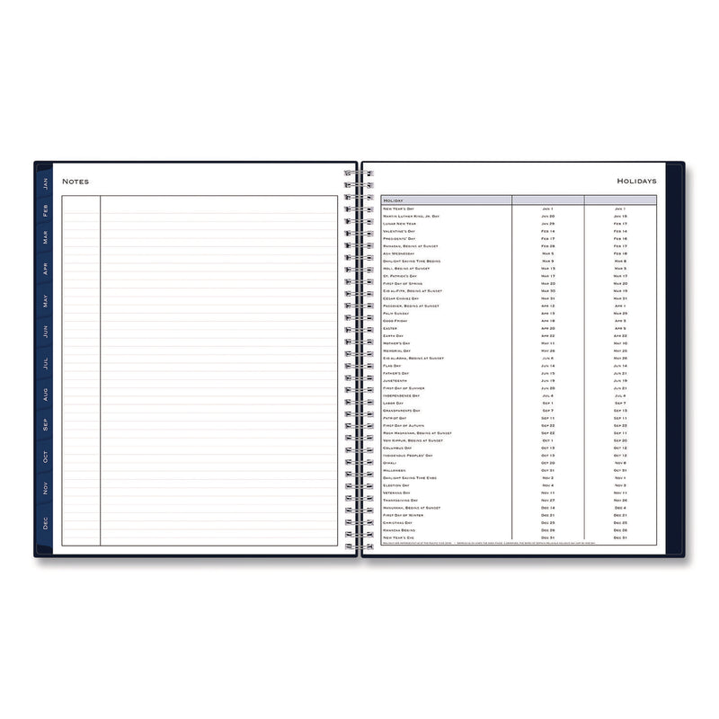 Blue Sky® Passages Weekly/Monthly Planner, 11 x 8.5, Navy Blue Cover, 12-Month (Jan to Dec): 2025 (BLS14865925) Each