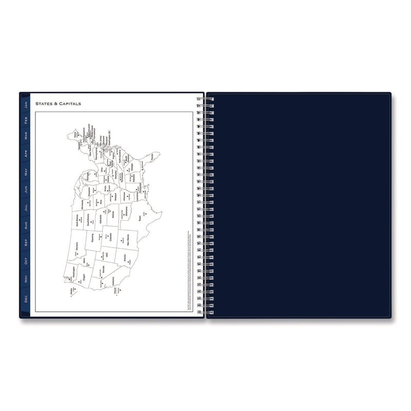 Blue Sky® Passages Weekly/Monthly Planner, 11 x 8.5, Navy Blue Cover, 12-Month (Jan to Dec): 2025 (BLS14865925) Each