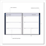 Blue Sky® Passages Weekly/Monthly Planner, 11 x 8.5, Navy Blue Cover, 12-Month (Jan to Dec): 2025 (BLS14865925) Each