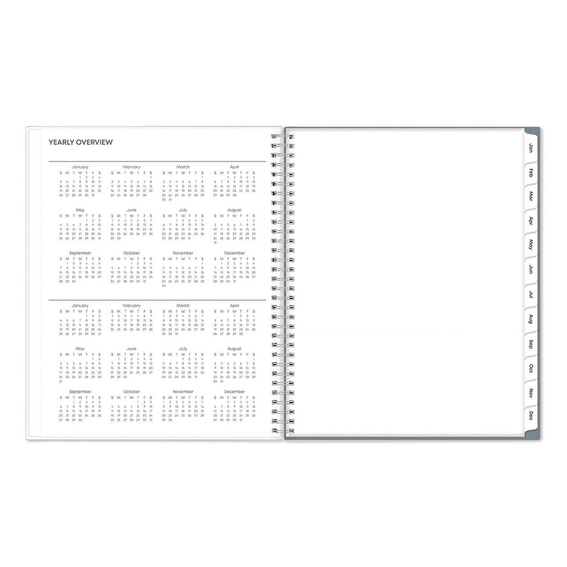 Blue Sky® Amitza Weekly/Monthly Planner, Abstract Artwork, 11 x 8.5, Blue/Gray/White Cover, 12-Month (Jan to Dec): 2025 (BLS14876525) Each
