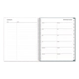 Blue Sky® Amitza Weekly/Monthly Planner, Abstract Artwork, 11 x 8.5, Blue/Gray/White Cover, 12-Month (Jan to Dec): 2025 (BLS14876525) Each