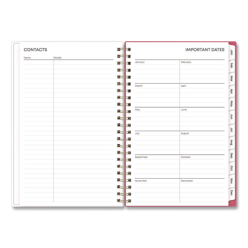 Amalia Weekly/Monthly Planner, Mandala Artwork, 8 x 5, Multicolor Cover, 12-Month (Jan to Dec): 2025 (BLS14876825) Each