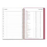 Amalia Weekly/Monthly Planner, Mandala Artwork, 8 x 5, Multicolor Cover, 12-Month (Jan to Dec): 2025 (BLS14876825) Each