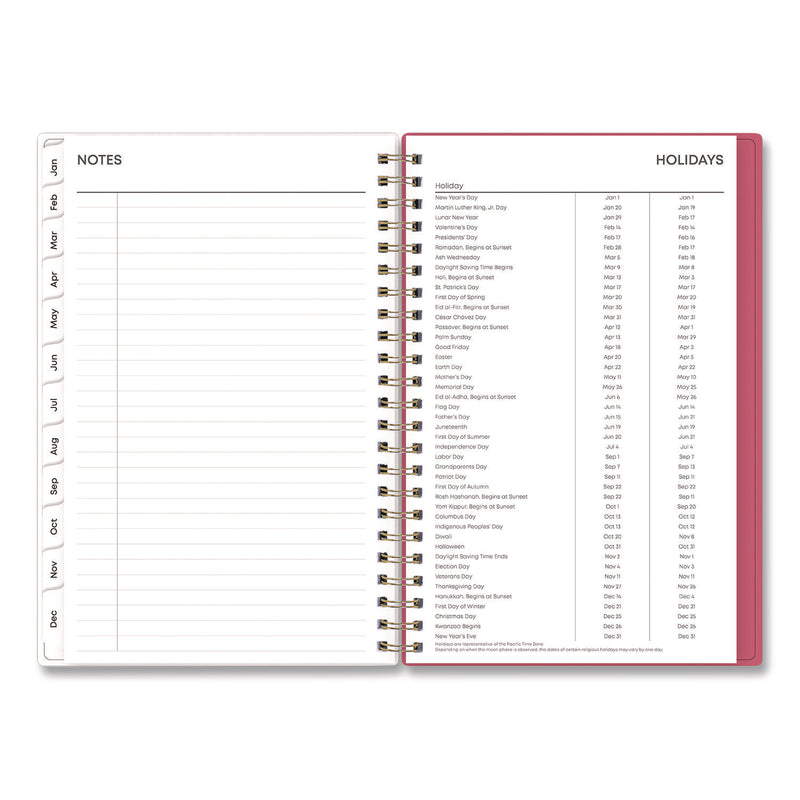 Amalia Weekly/Monthly Planner, Mandala Artwork, 8 x 5, Multicolor Cover, 12-Month (Jan to Dec): 2025 (BLS14876825) Each