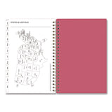Amalia Weekly/Monthly Planner, Mandala Artwork, 8 x 5, Multicolor Cover, 12-Month (Jan to Dec): 2025 (BLS14876825) Each