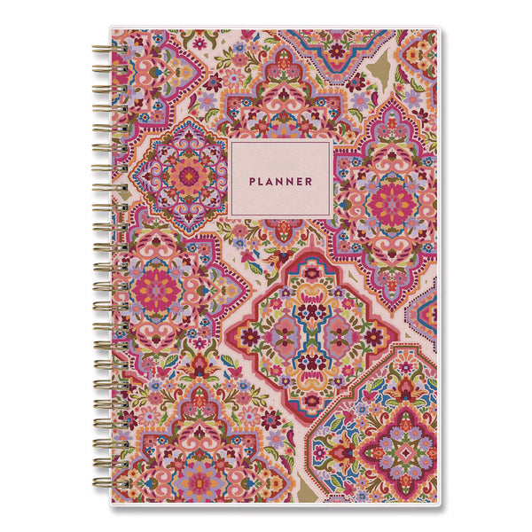 Amalia Weekly/Monthly Planner, Mandala Artwork, 8 x 5, Multicolor Cover, 12-Month (Jan to Dec): 2025 (BLS14876825) Each