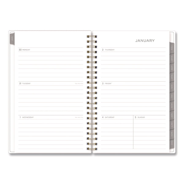 Kelly Ventura Mimosa Weekly/Monthly Planner, Luscious Lemons Artwork, 8 x 5, Yellow/White Cover, 12-Month (Jan to Dec): 2025 (BLS14906125) Each