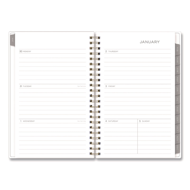 Kelly Ventura Mimosa Weekly/Monthly Planner, Luscious Lemons Artwork, 8 x 5, Yellow/White Cover, 12-Month (Jan to Dec): 2025 (BLS14906125) Each