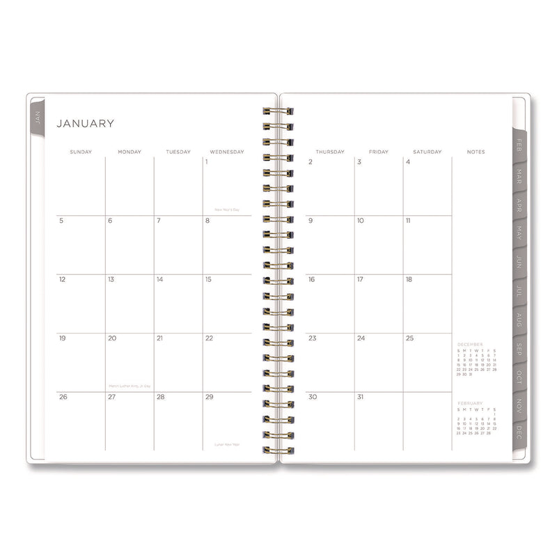 Kelly Ventura Mimosa Weekly/Monthly Planner, Luscious Lemons Artwork, 8 x 5, Yellow/White Cover, 12-Month (Jan to Dec): 2025 (BLS14906125) Each