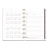Kelly Ventura Mimosa Weekly/Monthly Planner, Luscious Lemons Artwork, 8 x 5, Yellow/White Cover, 12-Month (Jan to Dec): 2025 (BLS14906125) Each