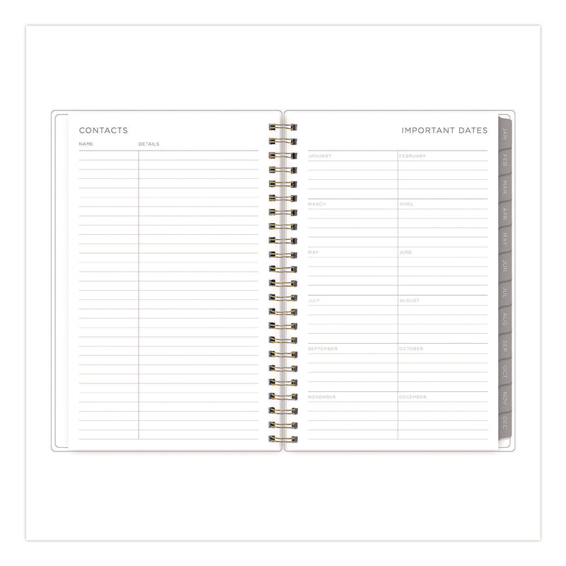 Kelly Ventura Mimosa Weekly/Monthly Planner, Luscious Lemons Artwork, 8 x 5, Yellow/White Cover, 12-Month (Jan to Dec): 2025 (BLS14906125) Each