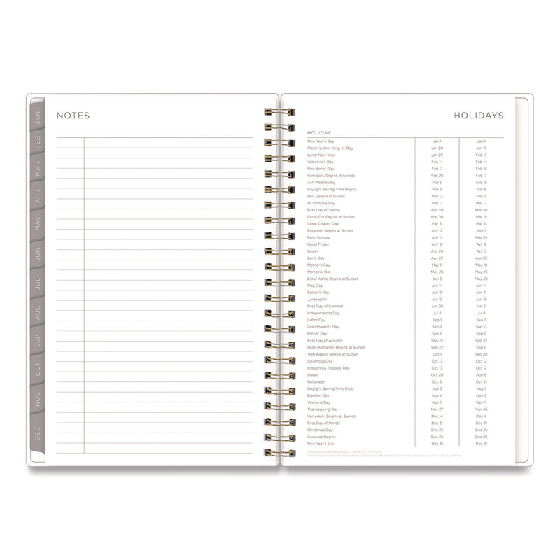 Kelly Ventura Mimosa Weekly/Monthly Planner, Luscious Lemons Artwork, 8 x 5, Yellow/White Cover, 12-Month (Jan to Dec): 2025 (BLS14906125) Each