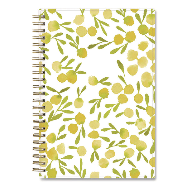 Kelly Ventura Mimosa Weekly/Monthly Planner, Luscious Lemons Artwork, 8 x 5, Yellow/White Cover, 12-Month (Jan to Dec): 2025 (BLS14906125) Each