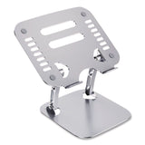OTM Essentials™ Adjustable Laptop Riser Stand, 10.62" x 9" x 1.5" to 5", Silver (CELOBA2A) Each