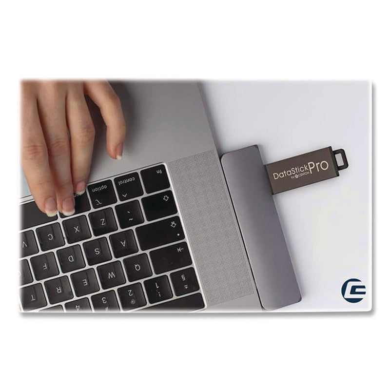 Centon DataStick Pro USB 3.2 Type A Flash Drive, 32 GB, Black, 10/Pack (CELS1U3P632G10B) Each