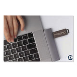 Centon DataStick Pro USB 3.2 Type A Flash Drive, 128 GB, Black, 10/Pack (CELS1U3P6128G10) Each