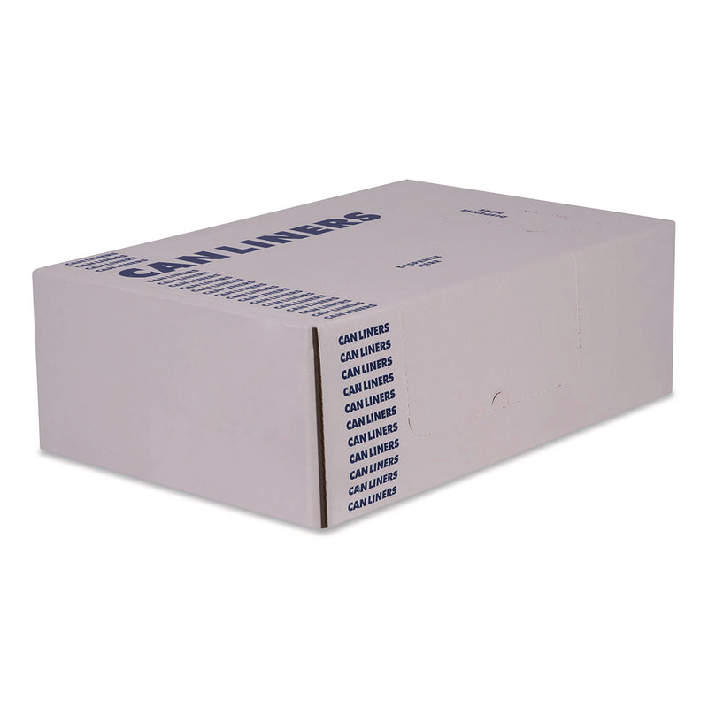 Boardwalk® High-Density Waste Can Liners, 10 gal, 8 mic, 24 x 24, Natural, 1,000/Carton (BWK24248N) Case of 1000
