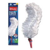 O-Cedar® Flex and Catch Heavy-Duty Dusting Kit, 1 Duster Wand and 3 Refills (FHD172148EA) Each