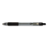 Zebra® Z-Grip Ballpoint Pen, Retractable, Medium, 1 mm, Black Ink, Clear/Black Barrel, 96/Pack (ZEB22196) Pack of 96