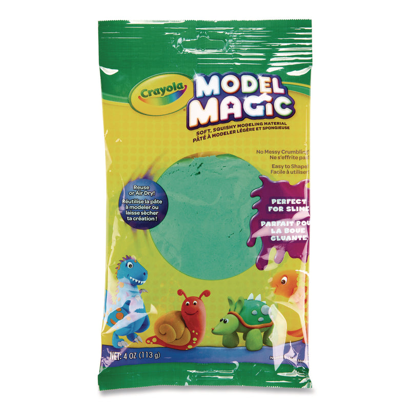 Crayola Model Magic Modeling Compound, Green, 4 oz Pack (CYO574444) Each