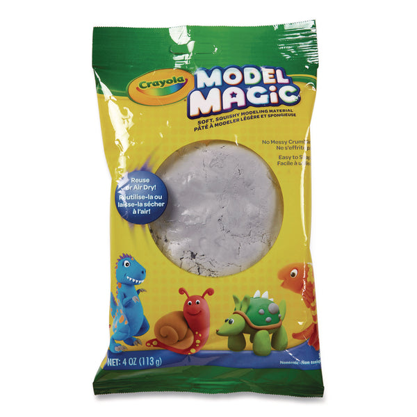 Crayola® Model Magic Modeling Compound, Gray, 4 oz Pack (CYO574452) Each
